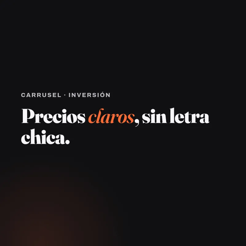 Cuánto cuesta una página web en Puerto Ordaz. Precios claros, sin letra chica. Landing de una página: 280…