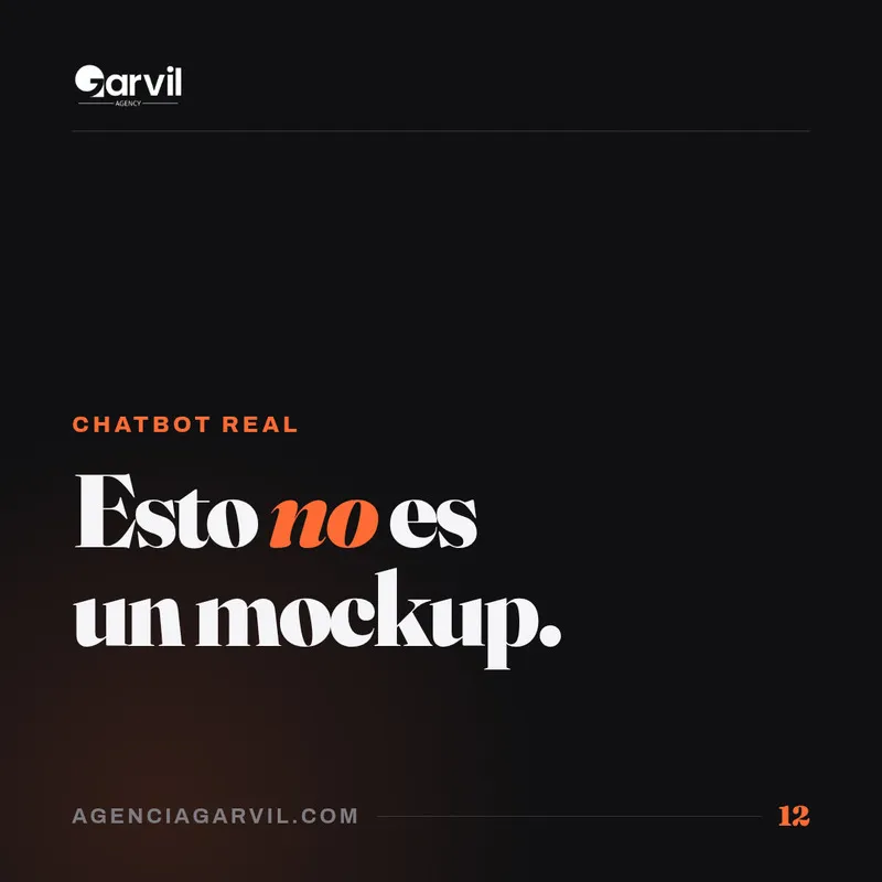Esto no es un mockup. Es un chatbot con IA respondiendo ahora mismo en nuestra propia web. Mientras ves este…