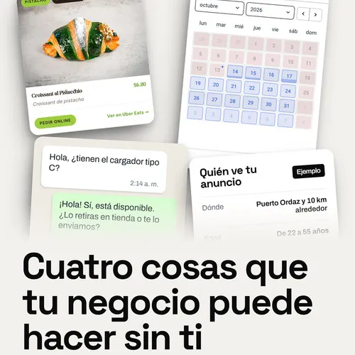 Si tu negocio solo vende cuando tú estás pendiente, no tienes un negocio: tienes un turno que no se acaba…