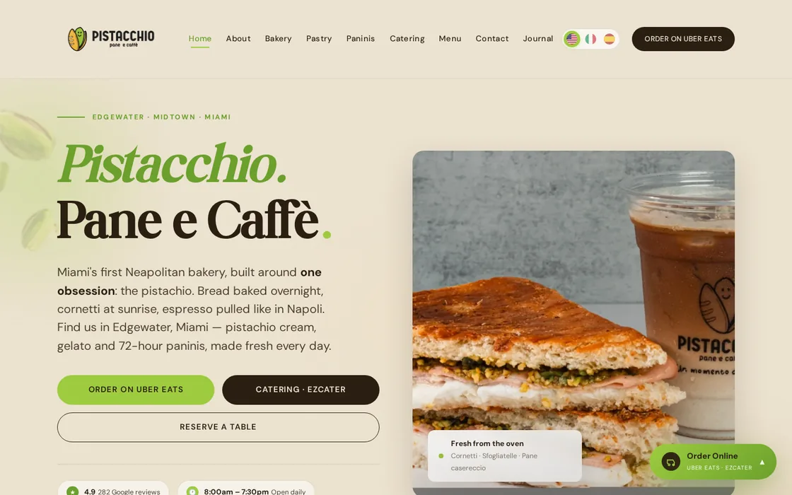 Pistacchio Bakery